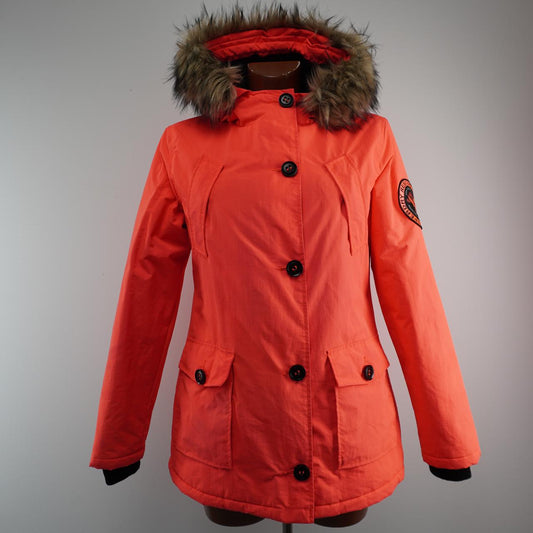 Women's Parka Superdry. Orange. L. Used. Good