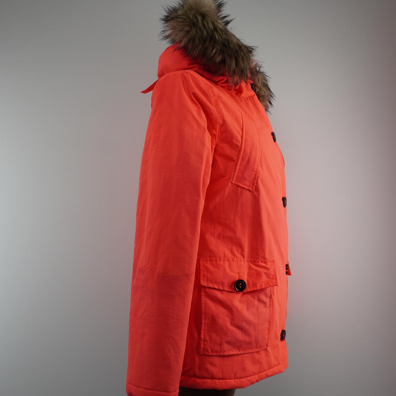 Women's Parka Superdry. Orange. L. Used. Good