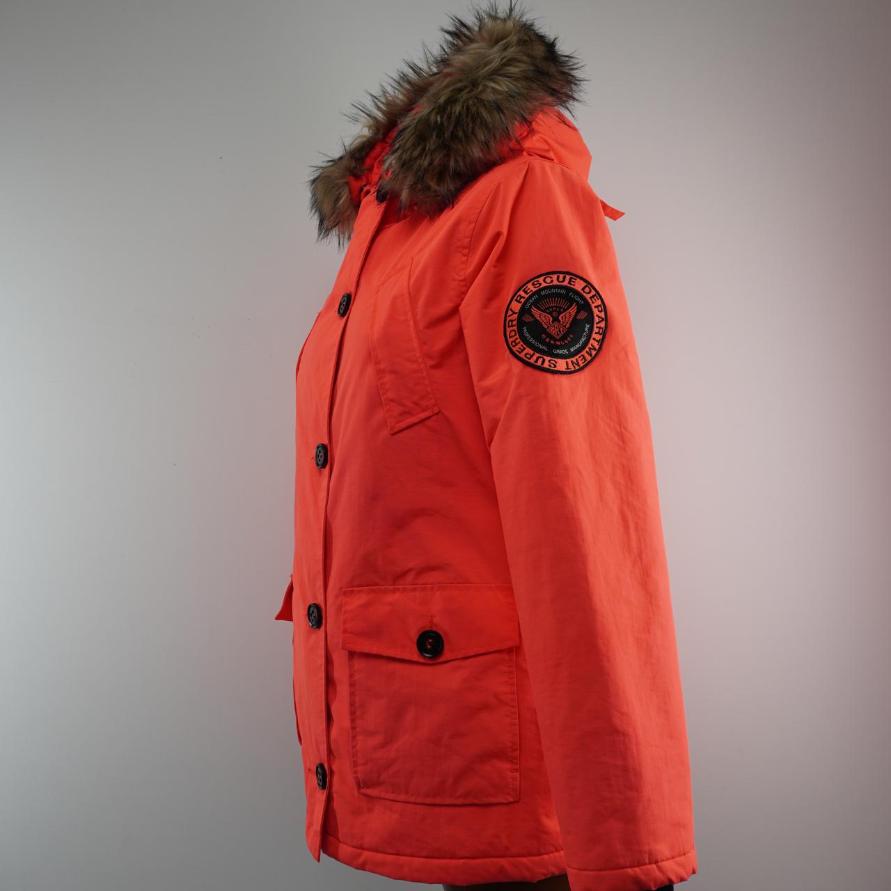 Women's Parka Superdry. Orange. L. Used. Good