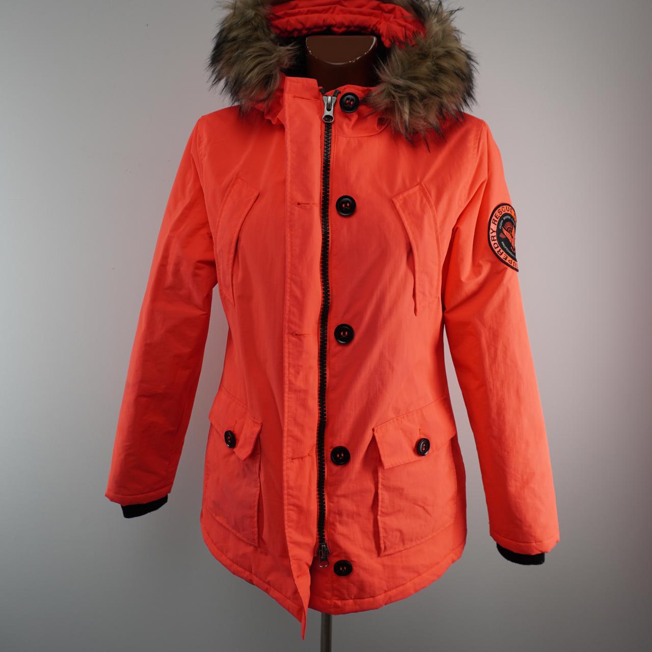 Women's Parka Superdry. Orange. L. Used. Good