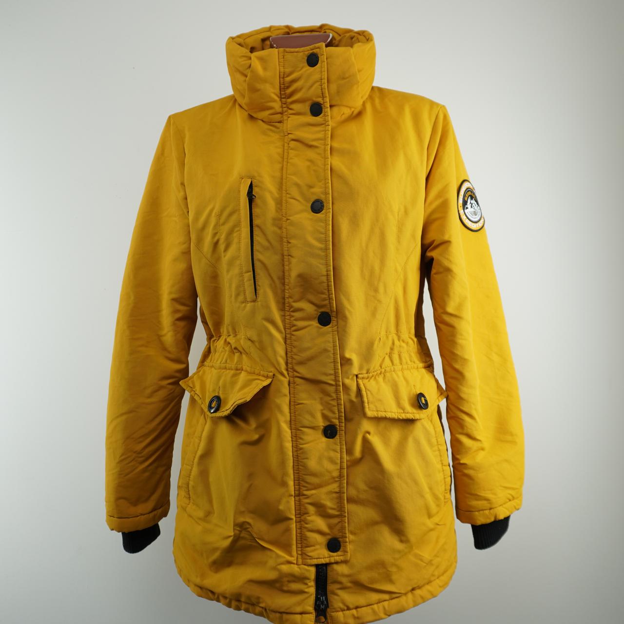 Women's Parka Superdry. Yellow. L. Used. Good