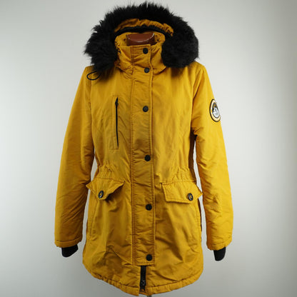 Women's Parka Superdry. Yellow. L. Used. Good