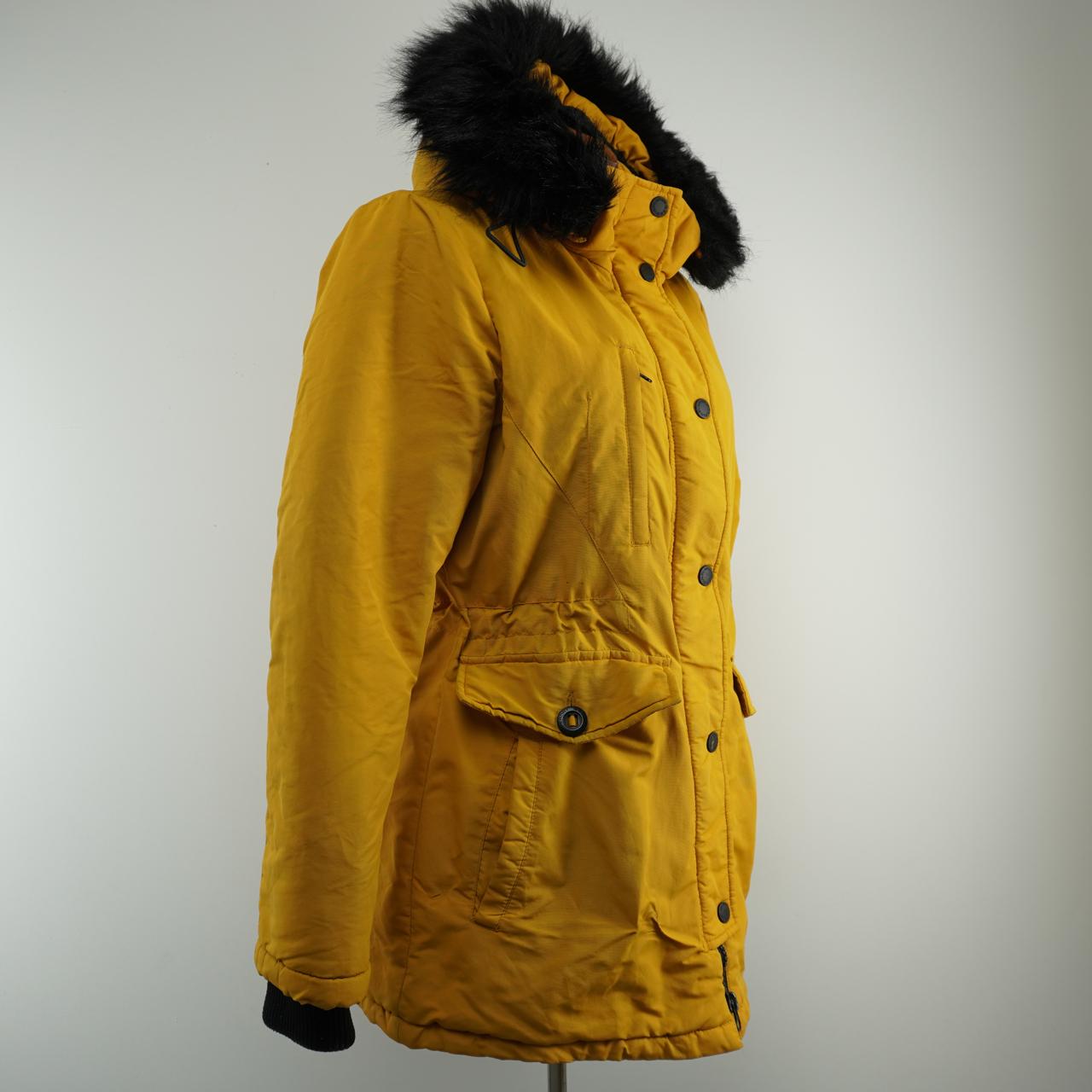 Women's Parka Superdry. Yellow. L. Used. Good