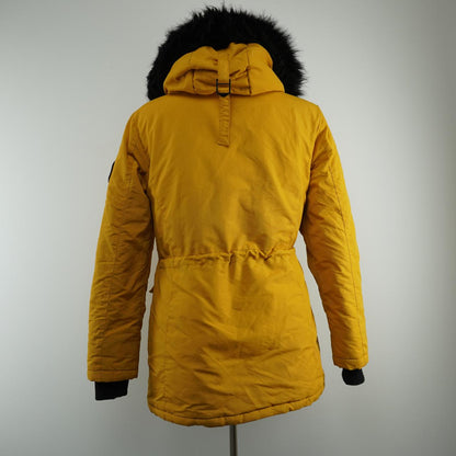 Women's Parka Superdry. Yellow. L. Used. Good