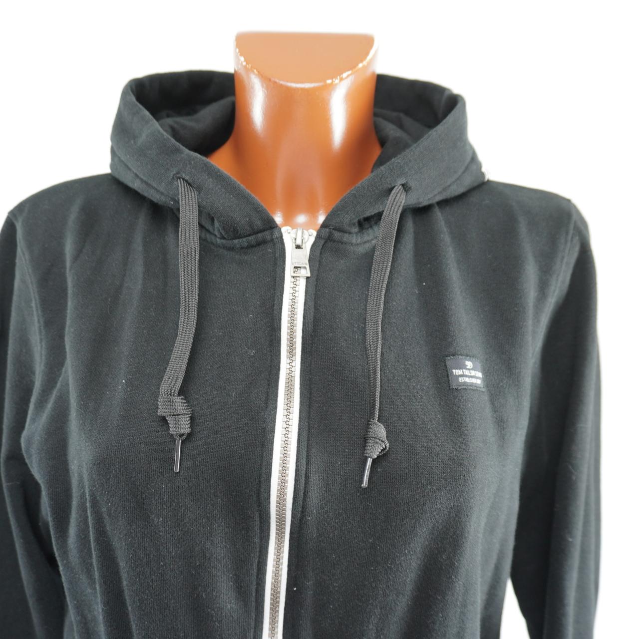 Women's Hoodie Tom Taylor. Black. M. Used. Good