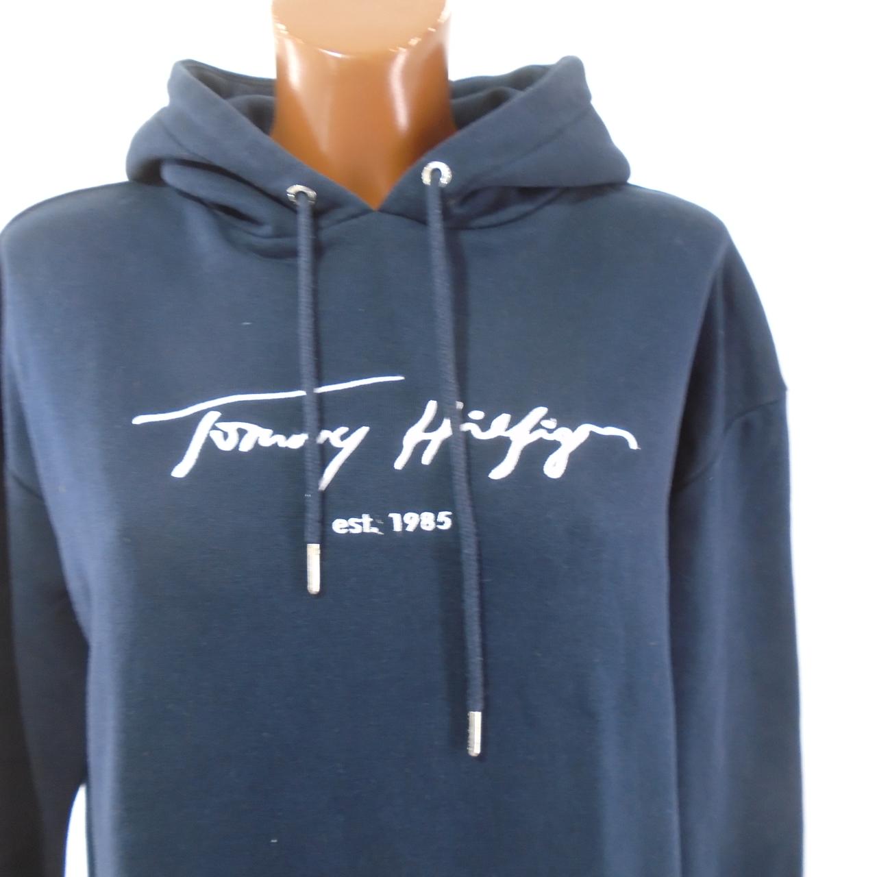 Women's Sweatshirt Tommy Hilfiger. Dark blue. M. Used. Very good