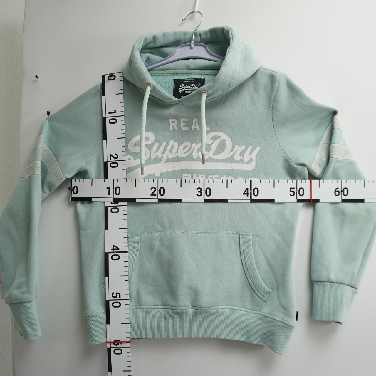 Women's Hoodie Superdry. Blue. L. Used. Satisfactory