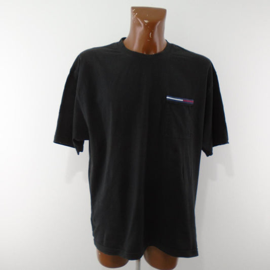 Men's T-Shirt Tommy Hilfiger. Black. XL. Used. Good