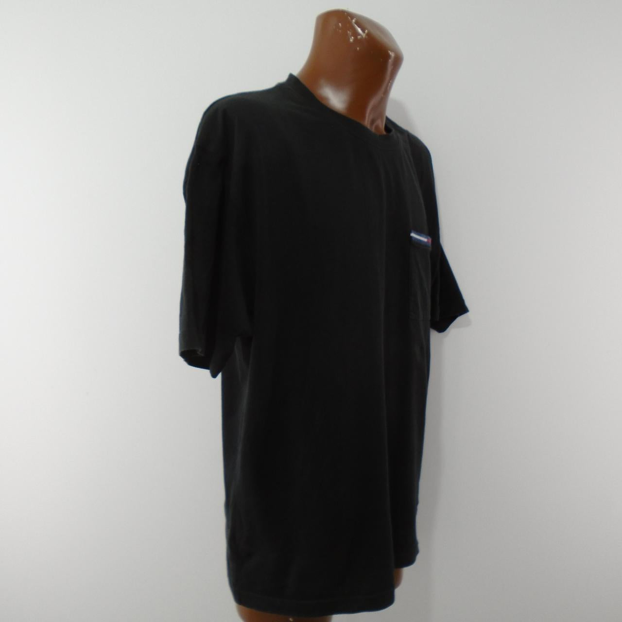 Men's T-Shirt Tommy Hilfiger. Black. XL. Used. Good
