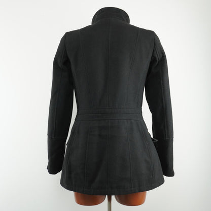 Women's Coat Zara. Black. S. Used. Good