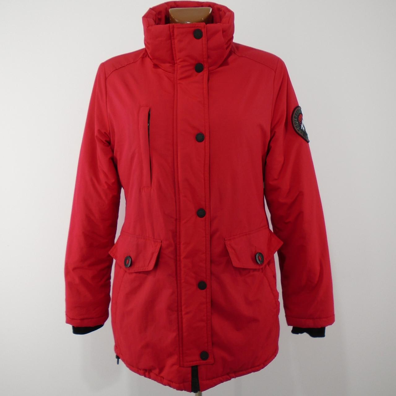 Women's Parka Superdry. Red. M. Used. Satisfactory