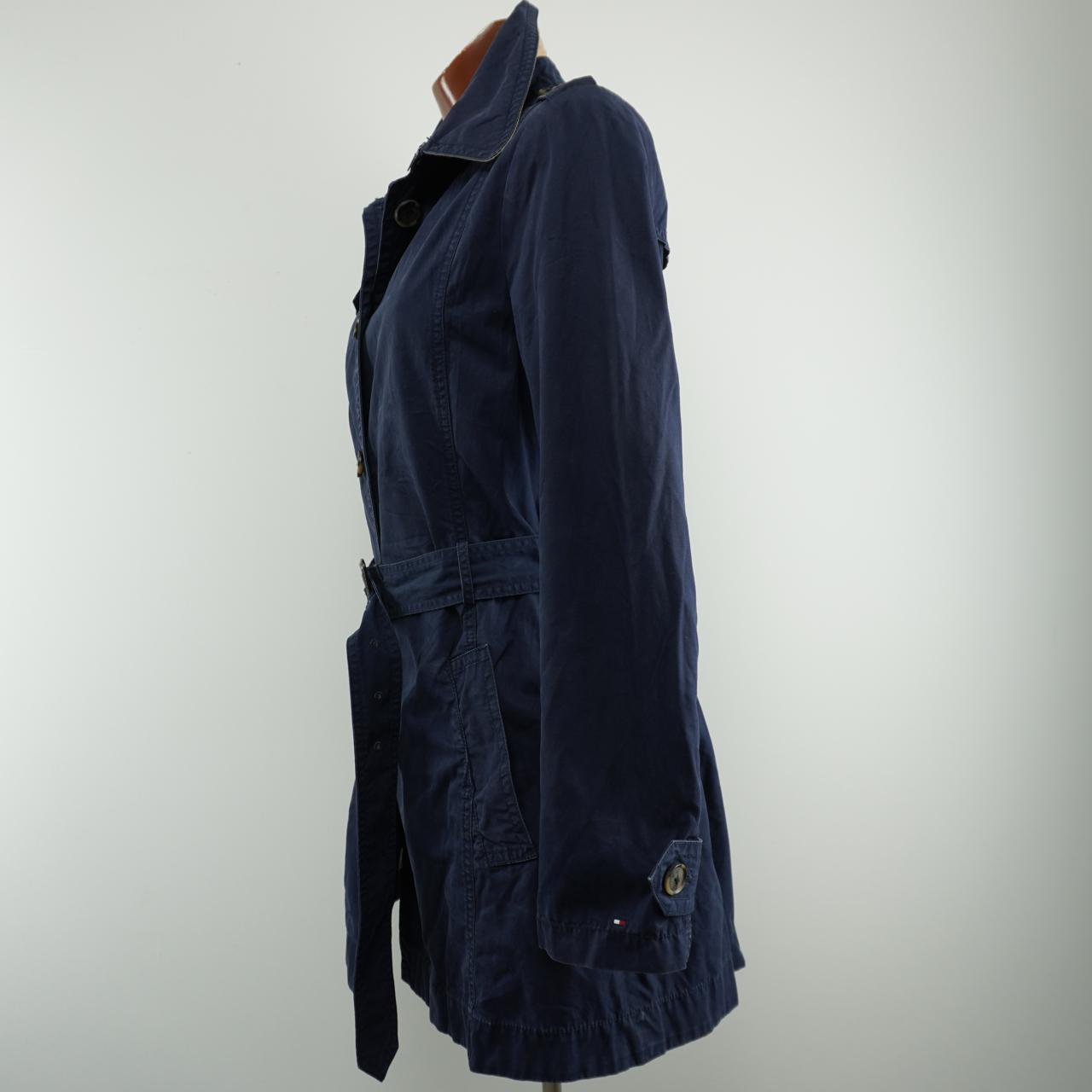 Women's Coat Tommy Hilfiger. Dark blue. L. Used. Good