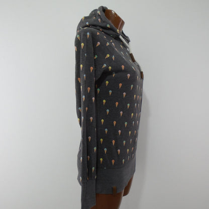 Women's Hoodie Naketano. Grey. M. Used. Good