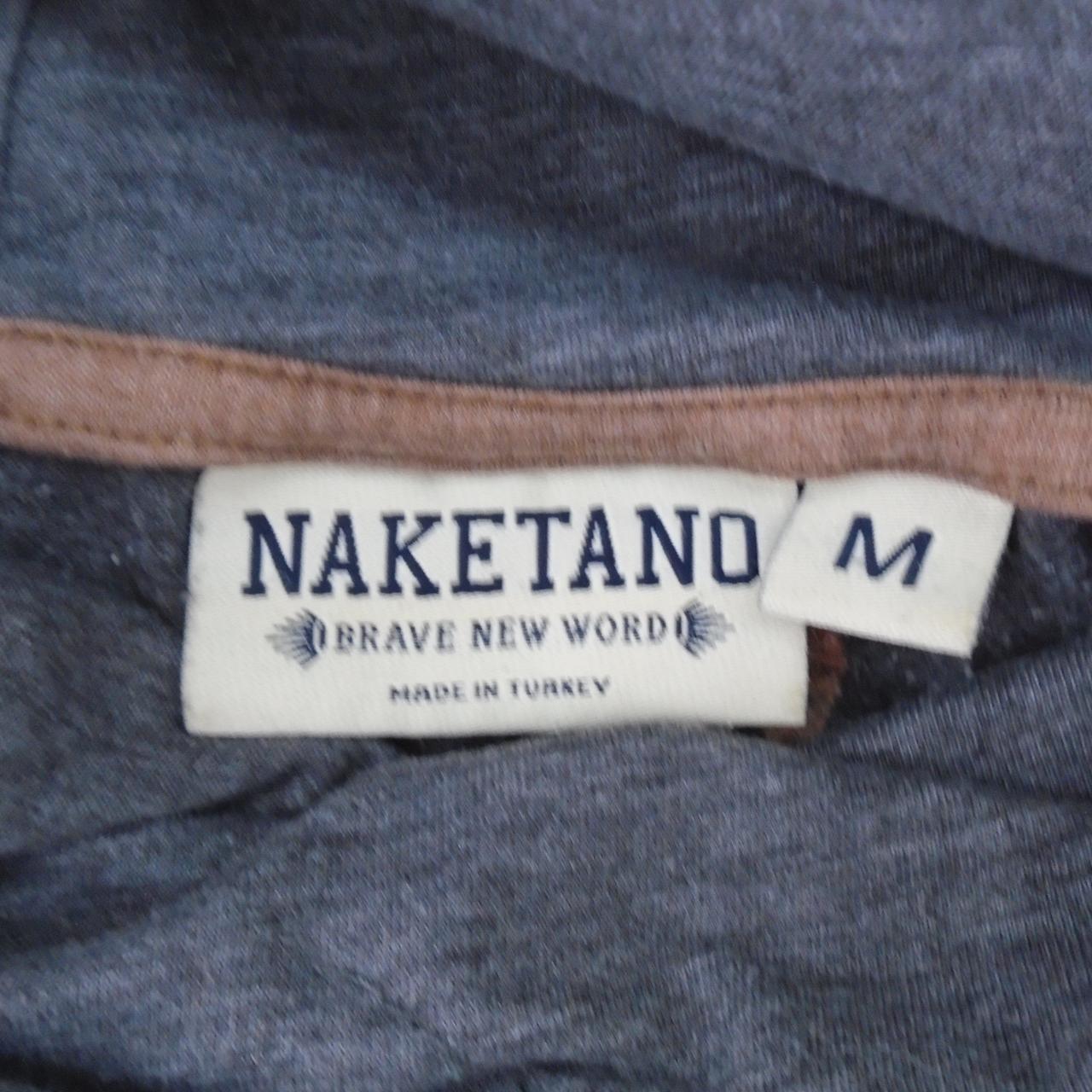 Women's Hoodie Naketano. Grey. M. Used. Good