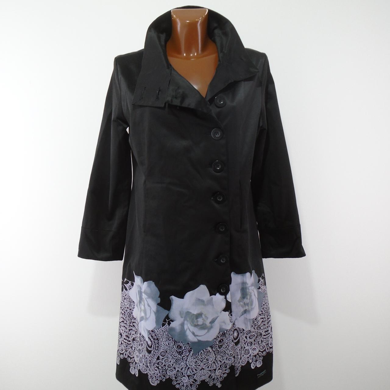 Women's Coat Desigual. Black. L. Used. Good