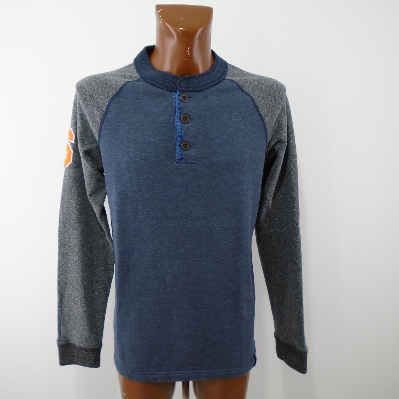 Men's Sweatshirt Superdry. Blue. L. Used. Good