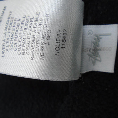 Sudadera con capucha de mujer stussy. Negro. L. Usado. Bien