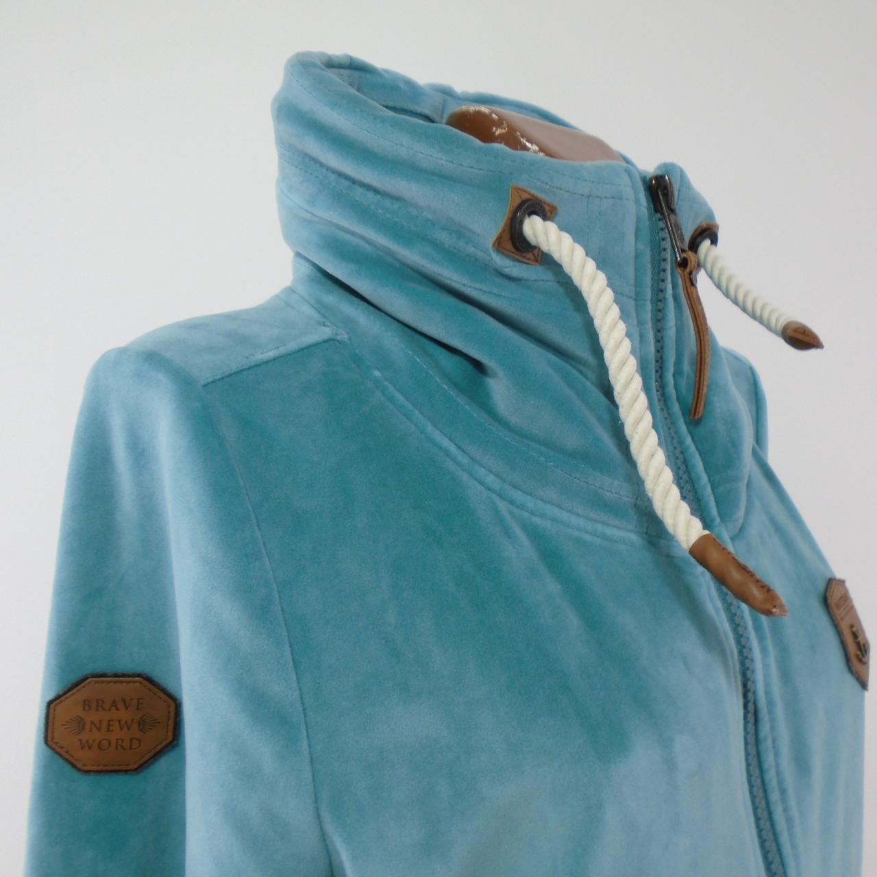 Damen-Hoodie Naketano. Blau. M. Gebraucht. Gut