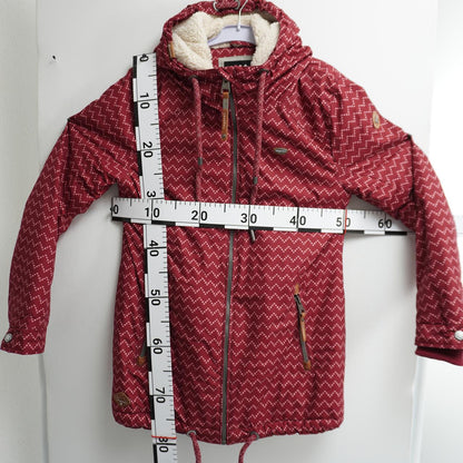 Women's Parka Ragwear. Bordeaux. L. Used. Good