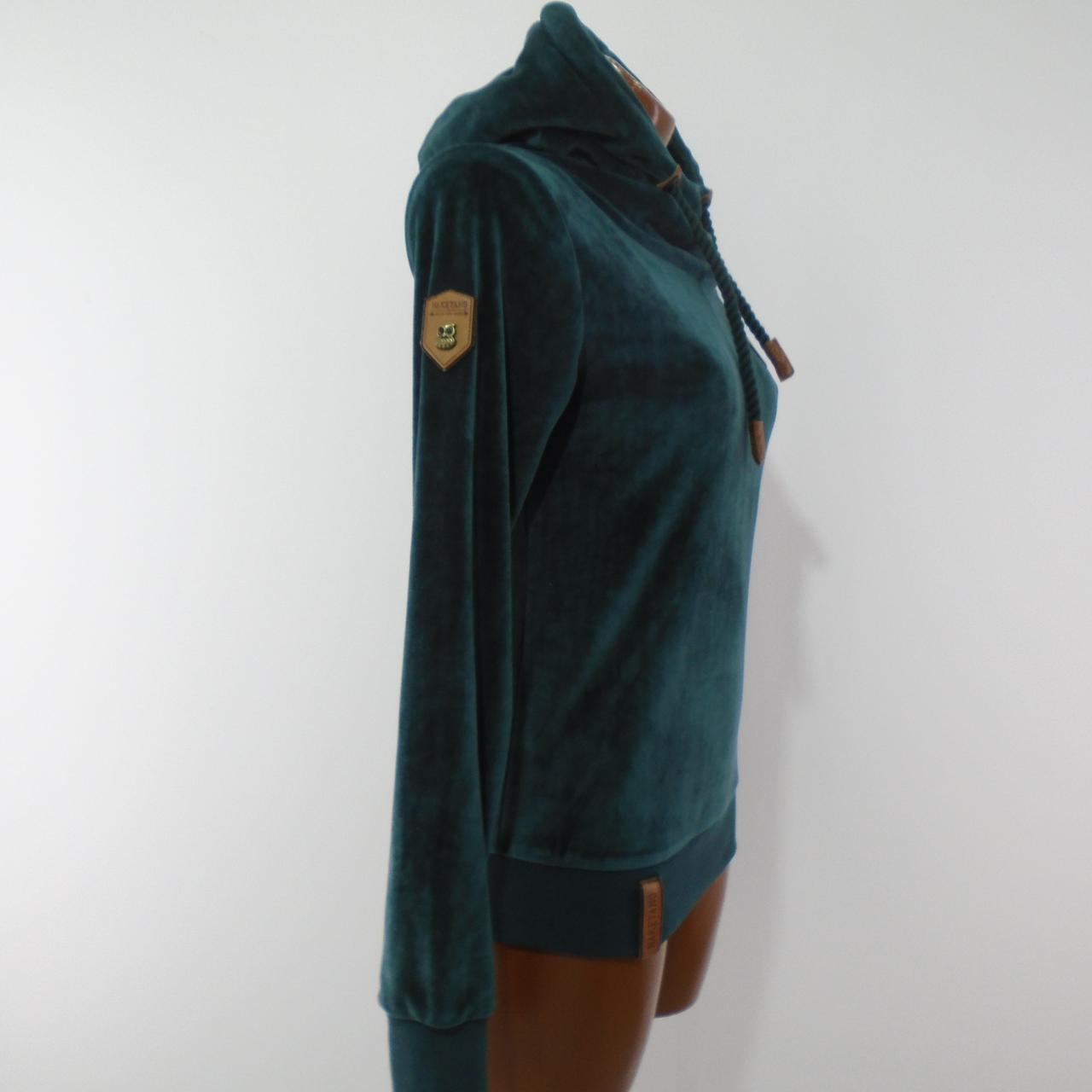 Women's Hoodie Naketano. Green. S. Used. Good