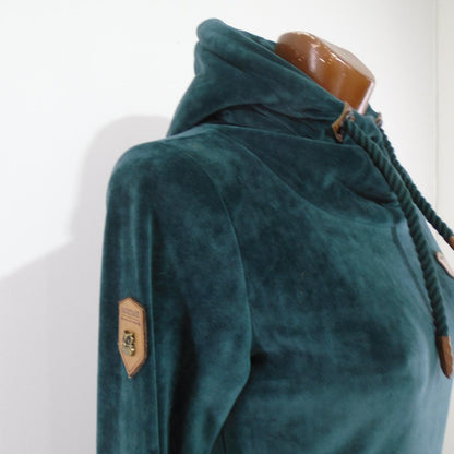 Women's Hoodie Naketano. Green. S. Used. Good