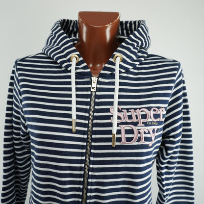 Women's Hoodie Superdry. Dark blue. XL. Used. Good