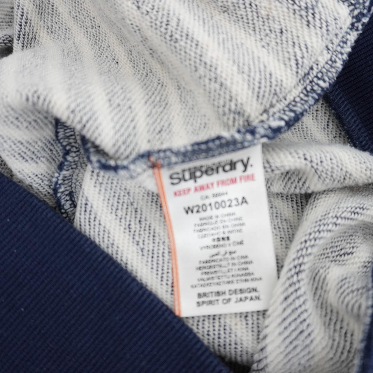 Women's Hoodie Superdry. Dark blue. XL. Used. Good