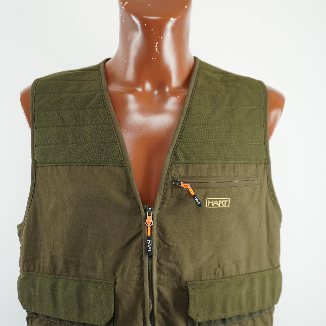 Men's Vest Hart. Khaki. L. Used. Very good