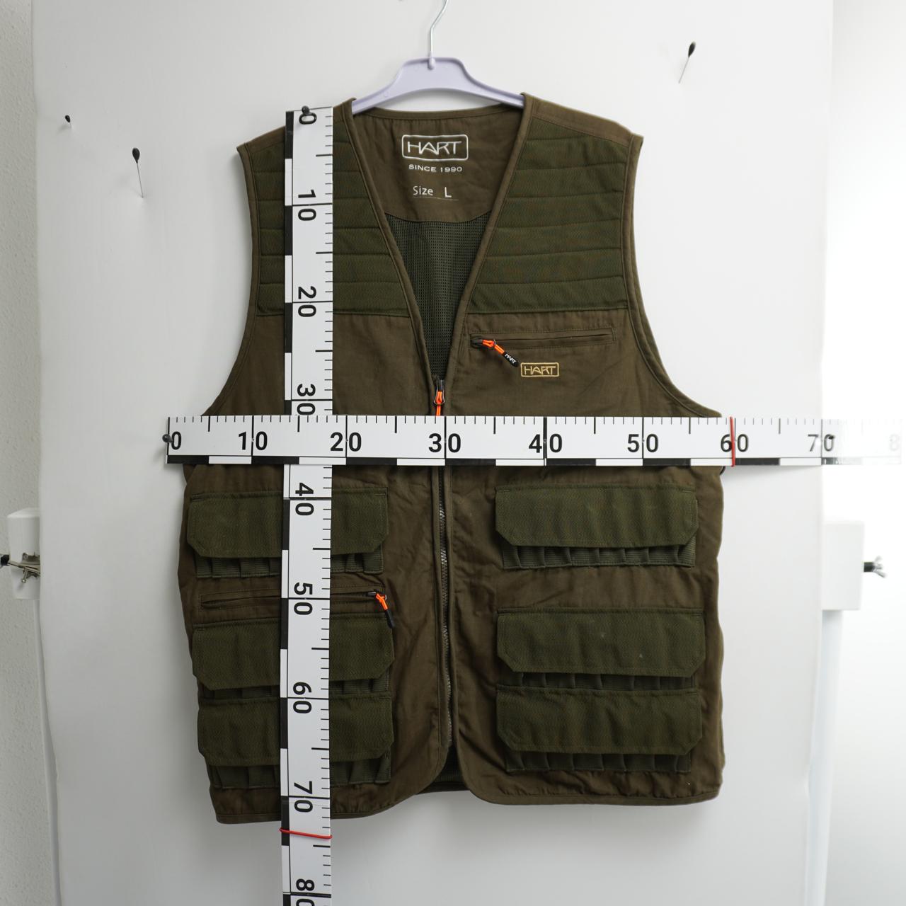 Men's Vest Hart. Khaki. L. Used. Very good