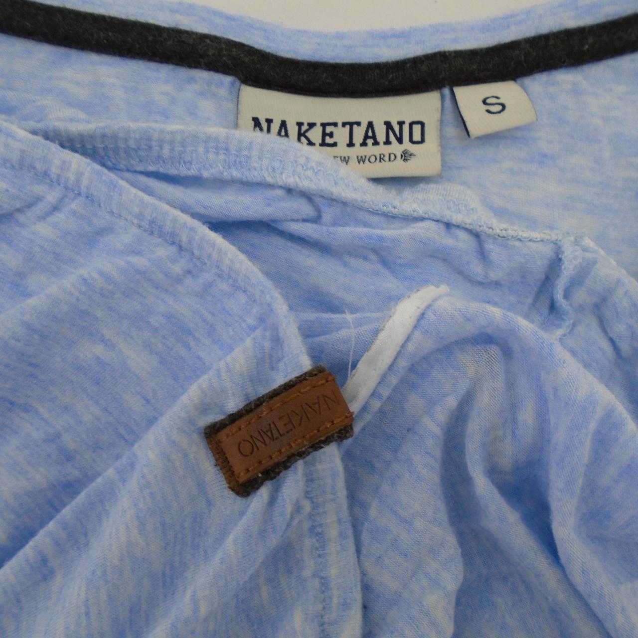 Damen-T-Shirt Naketano. Blau. S. Gebraucht. Gut