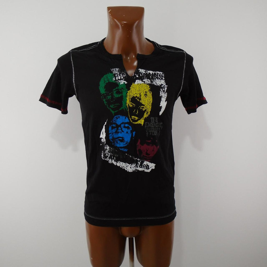 Men's T-Shirt Miss Sixty. Black. M. Used. Very good