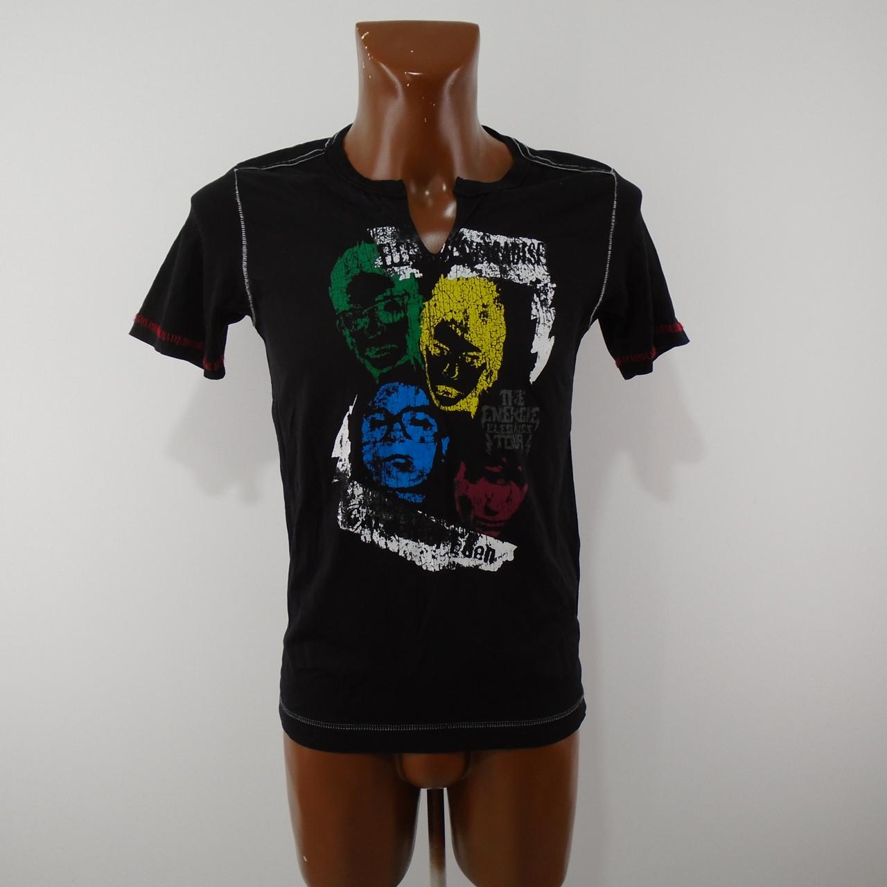 Men's T-Shirt Miss Sixty. Black. M. Used. Very good