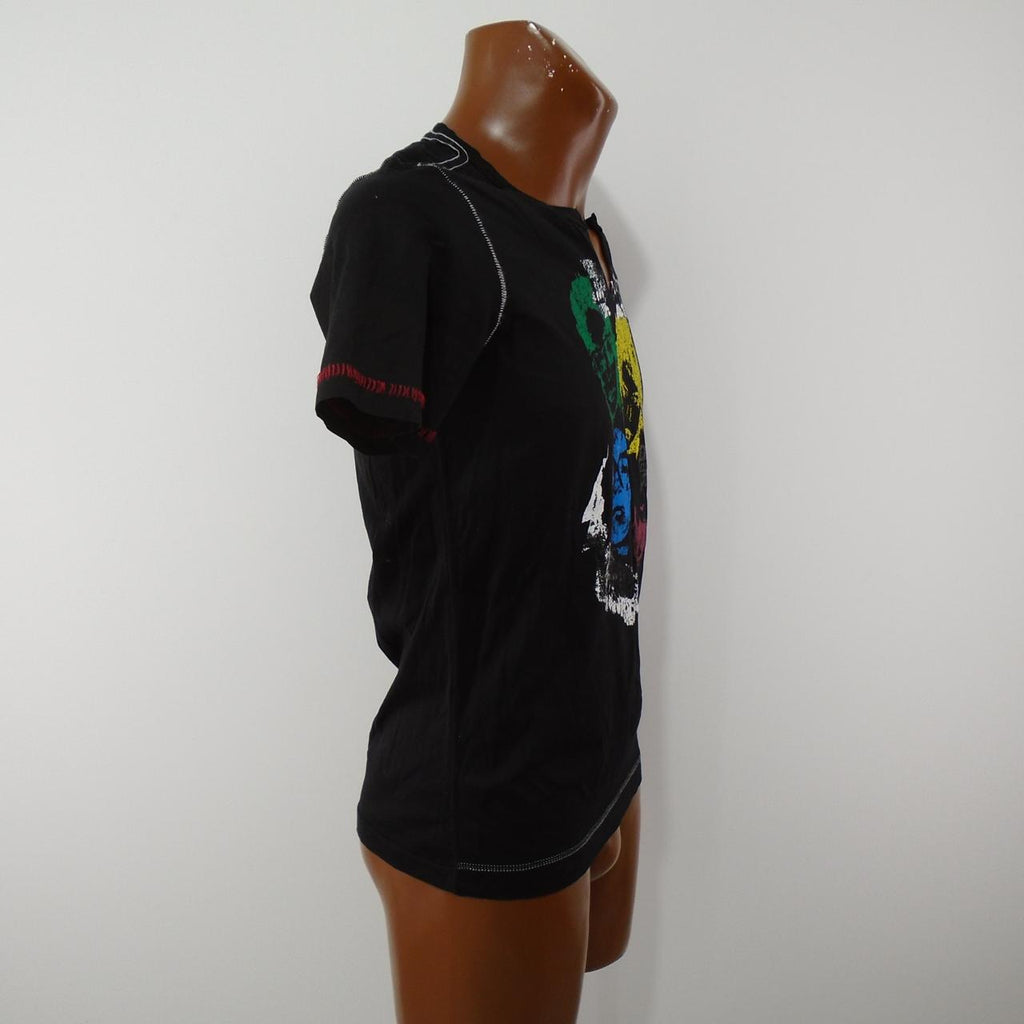 Men's T-Shirt Miss Sixty. Black. M. Used. Very good