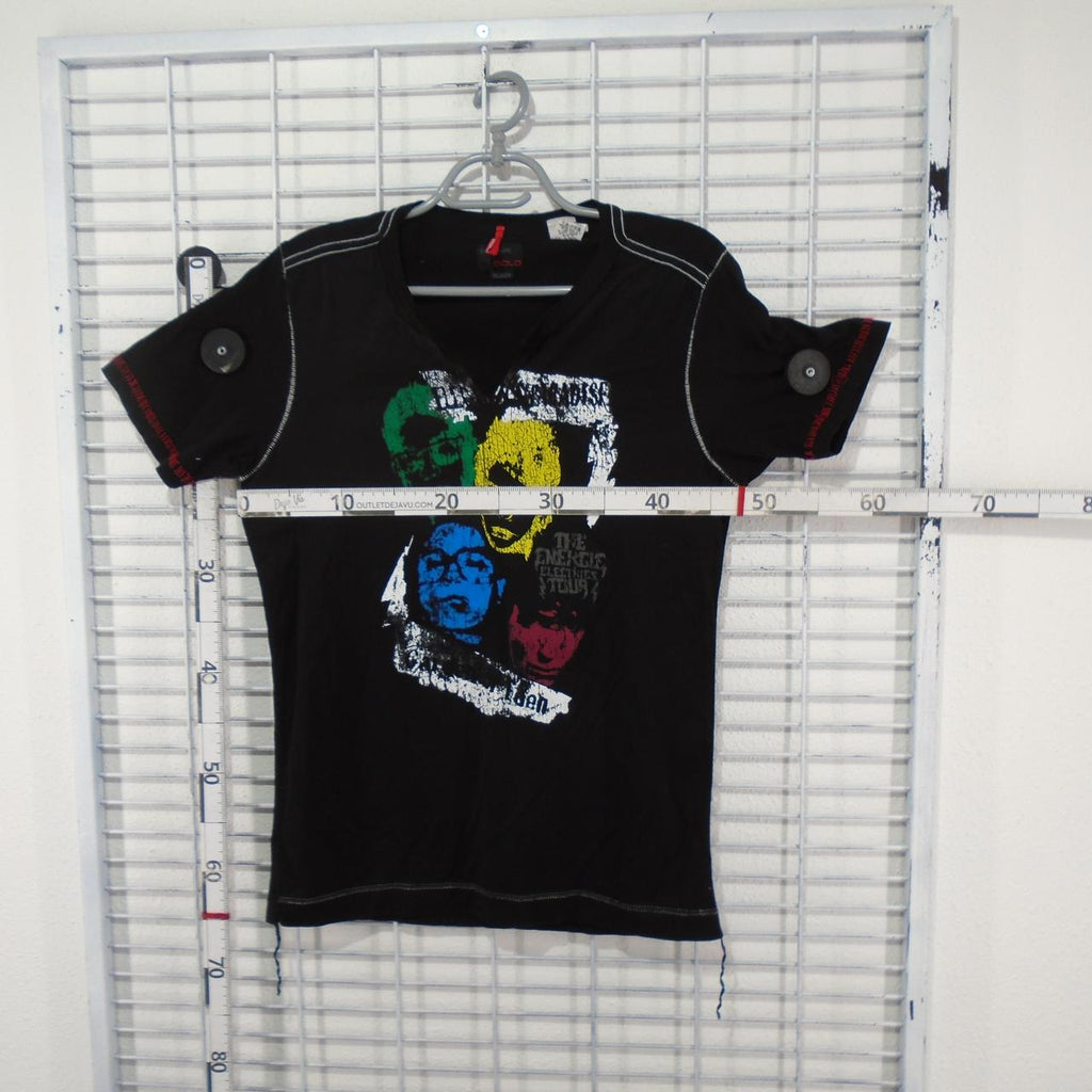 Men's T-Shirt Miss Sixty. Black. M. Used. Very good