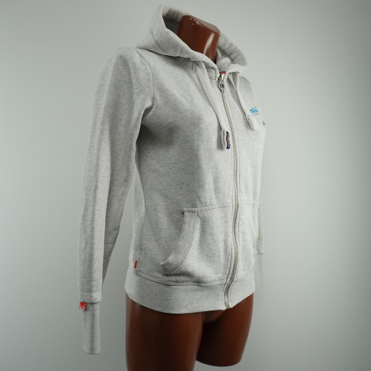 Superdry Kapuzenpullover für Damen. Grau. XS. Gebraucht. Gut