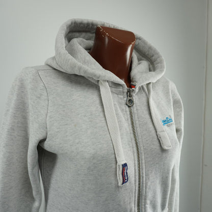 Superdry Kapuzenpullover für Damen. Grau. XS. Gebraucht. Gut