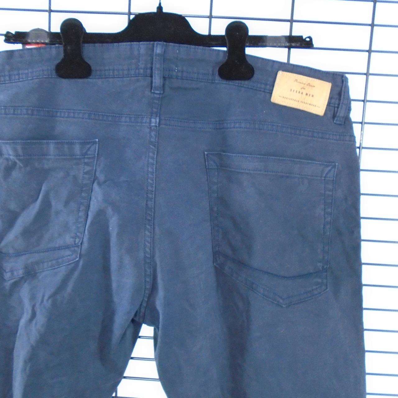 Men's Jeans Sfera. Dark blue. L. Used. Good