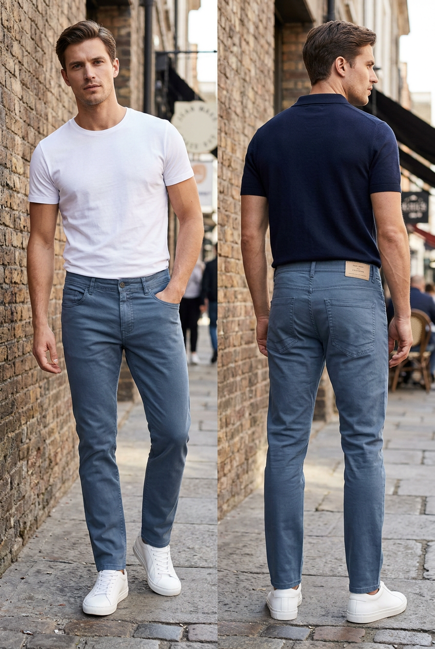 Sfera Herrenjeans, dunkelblau, Größe L — gebraucht