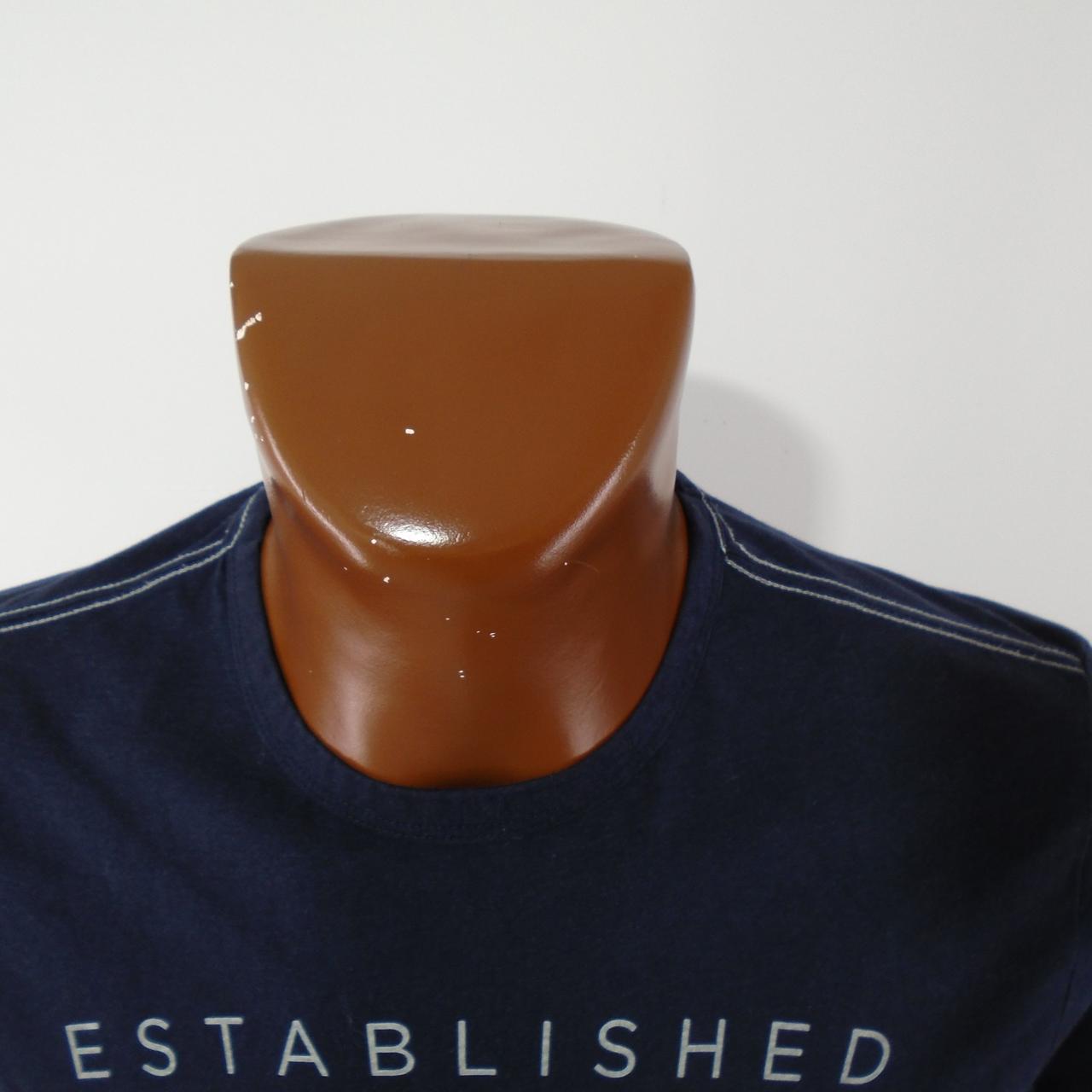 Men's T-Shirt Tommy Hilfiger. Dark blue. S. Used. Good