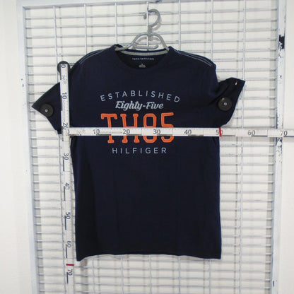 Men's T-Shirt Tommy Hilfiger. Dark blue. S. Used. Good