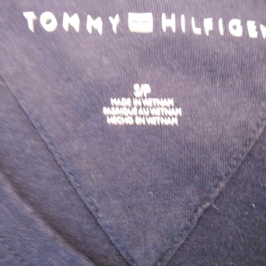 Men's T-Shirt Tommy Hilfiger. Dark blue. S. Used. Good