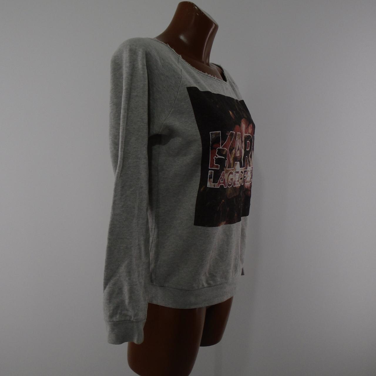 Women's Sweatshirt Karl Lagerfeld. Grey. S. Used. Good