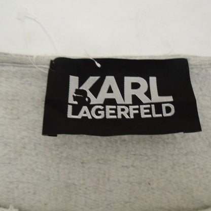 Women's Sweatshirt Karl Lagerfeld. Grey. S. Used. Good