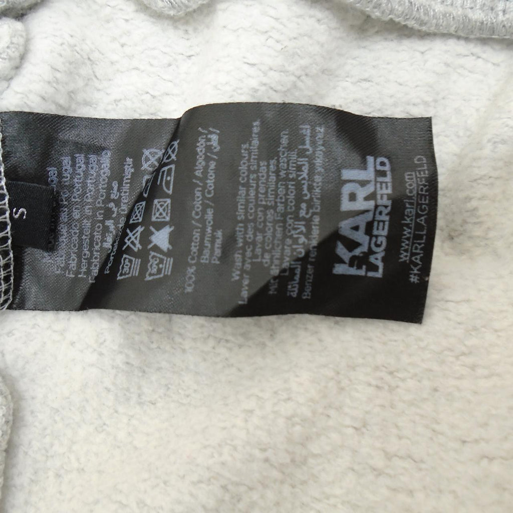 Women's Sweatshirt Karl Lagerfeld. Grey. S. Used. Good