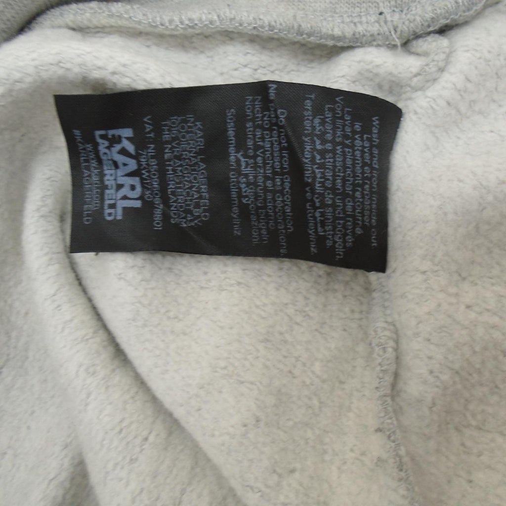 Women's Sweatshirt Karl Lagerfeld. Grey. S. Used. Good