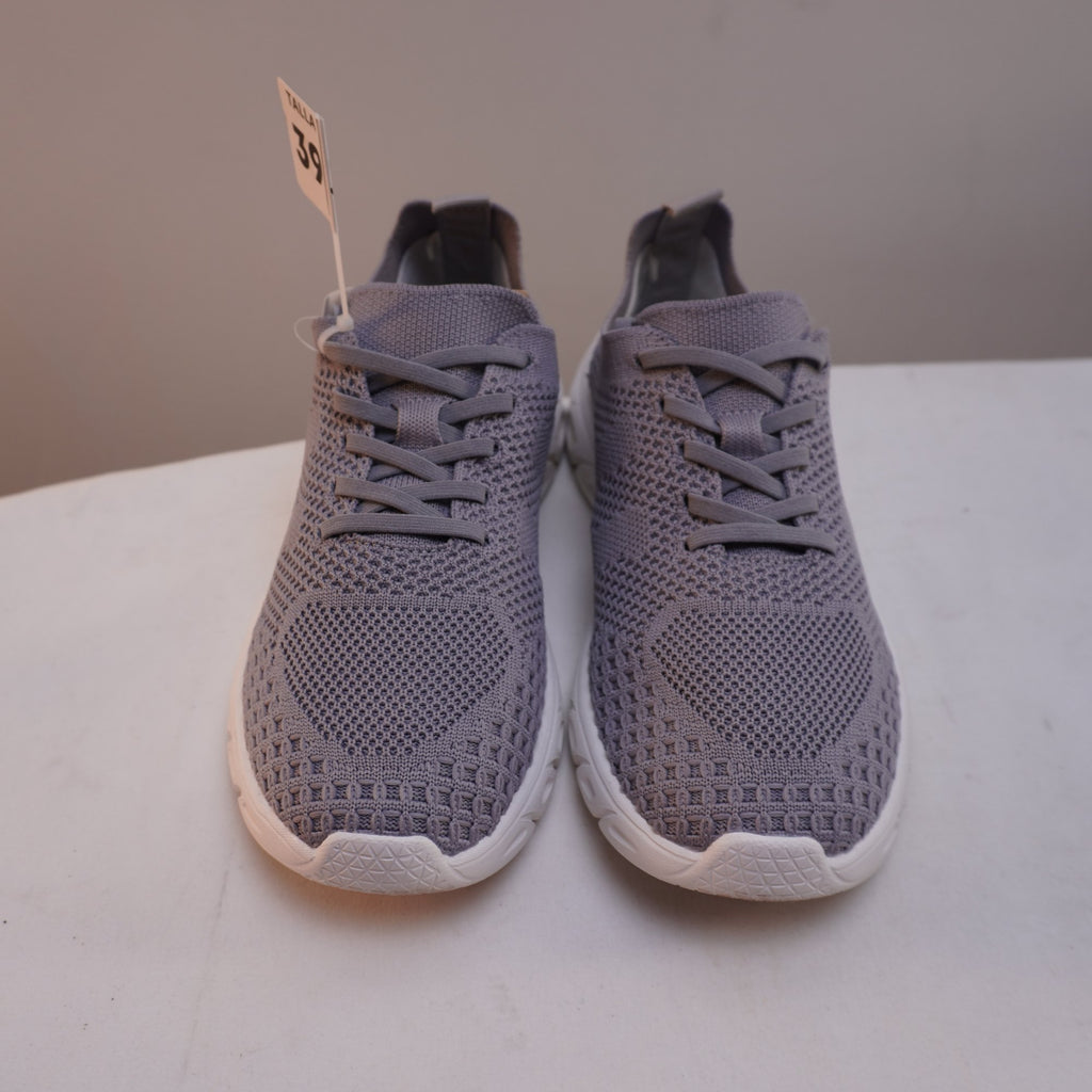 Zapatillas Nuevas para Mujer - Gris, Talla 39