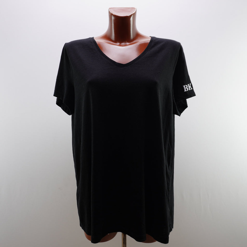 Camiseta de Manga Corta Brooklyn para Mujer Usada - Negra, L