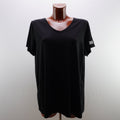 Camiseta de Manga Corta Brooklyn para Mujer Usada - Negra, L