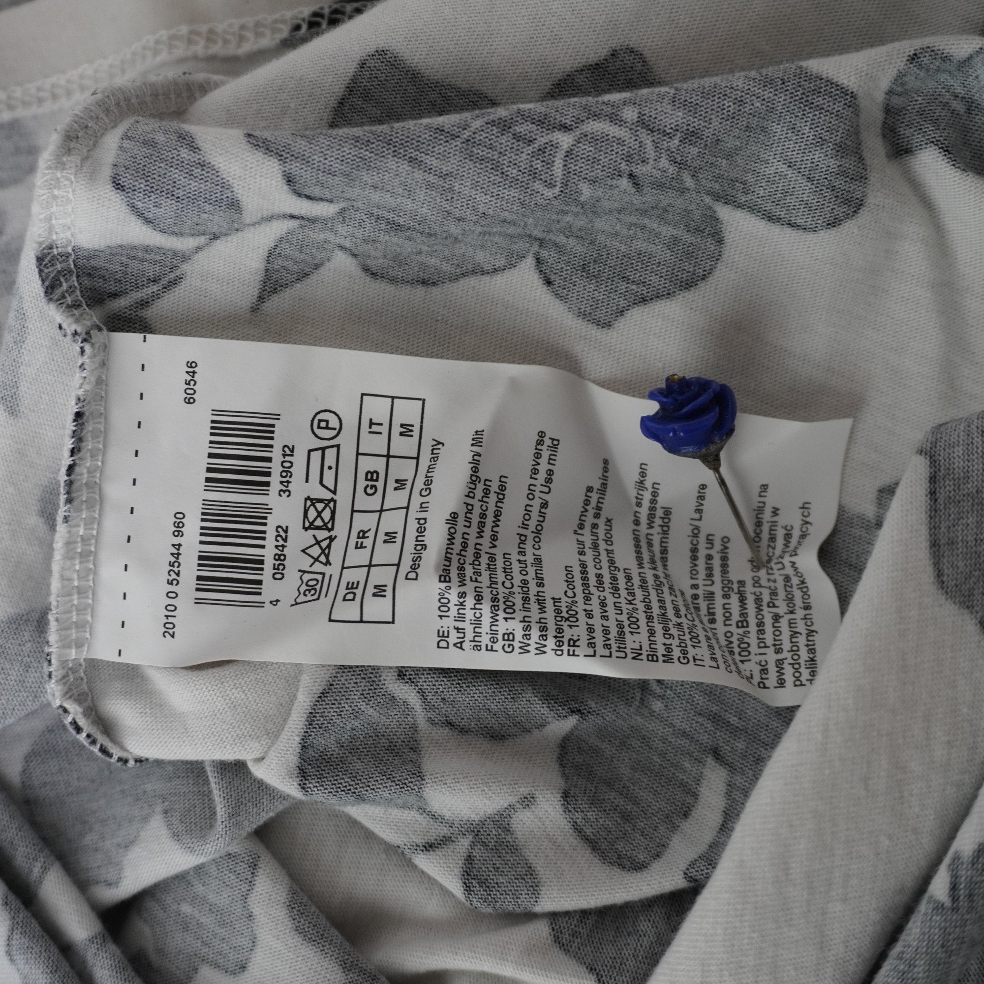 Camiseta de Manga Corta Hall Hubber para Mujer - Blanco, M (Usada en muy buen estado)