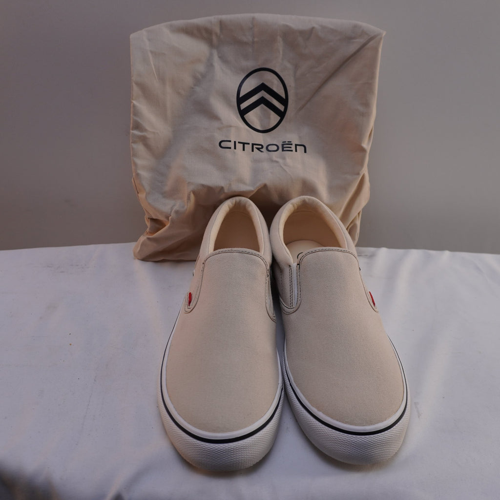 Zapatillas Citroën para Hombre Usadas - Beige, Talla 44